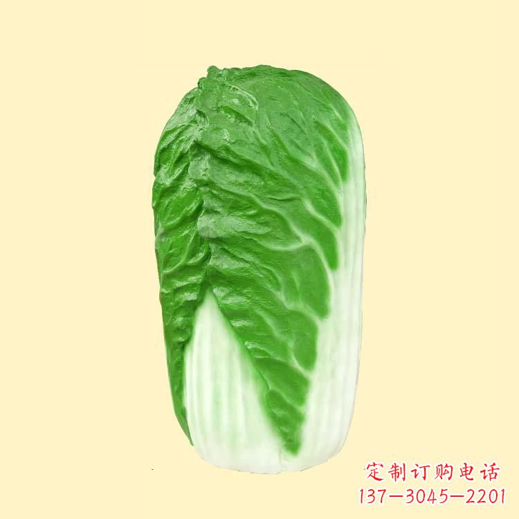 甘肃玻璃钢大白菜雕塑