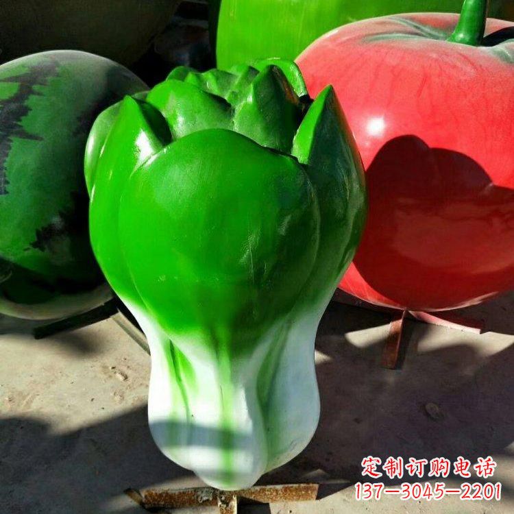 甘肃招财大白菜雕塑