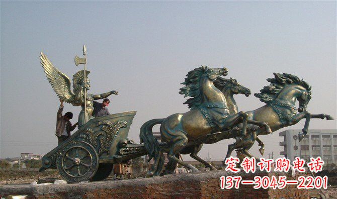 甘肃阿波罗艺术铜雕神话传说中的英雄形象
