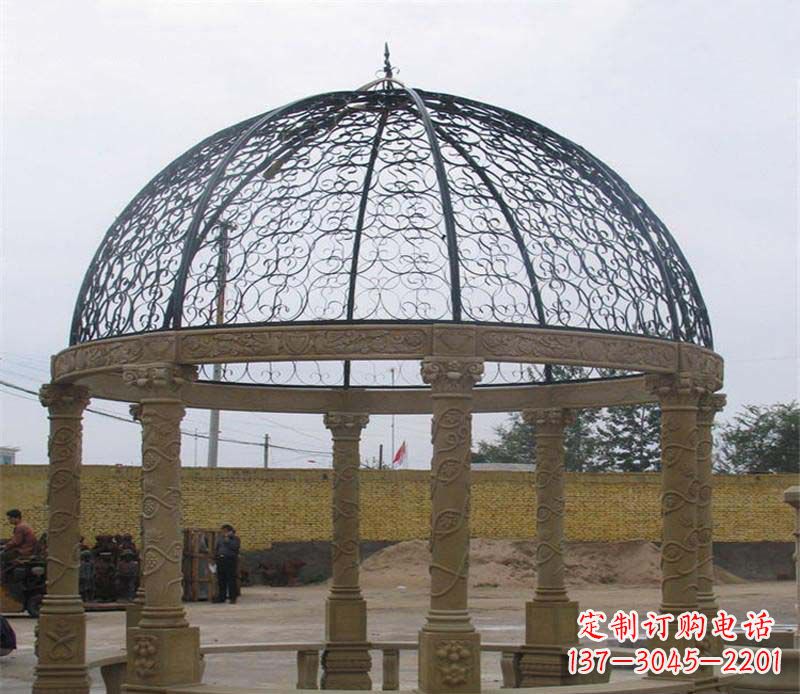 甘肃新空间,新定义——“八角凉亭大理石雕塑”