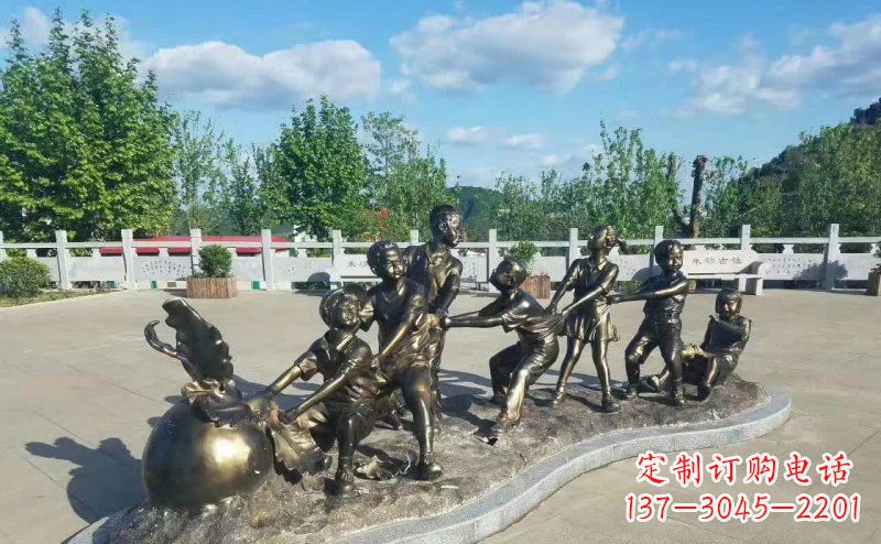 甘肃萝卜特色铜雕