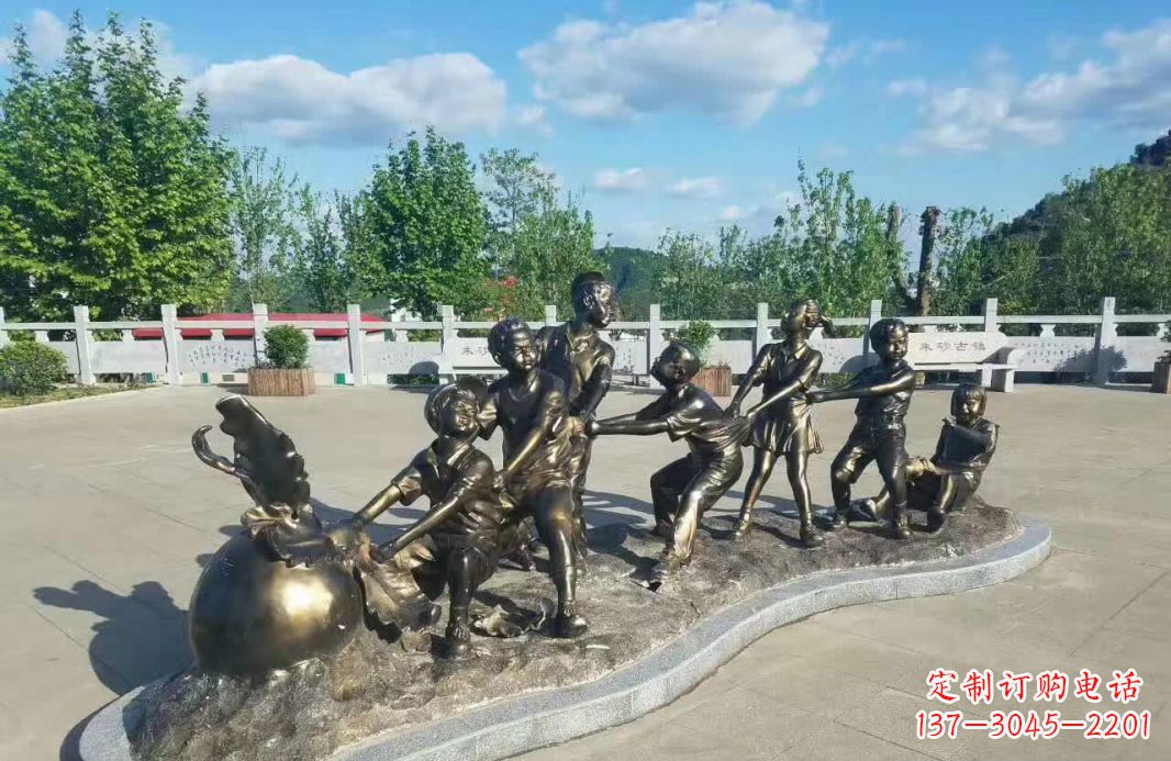 甘肃萝卜精灵铜雕——精致的家居装饰