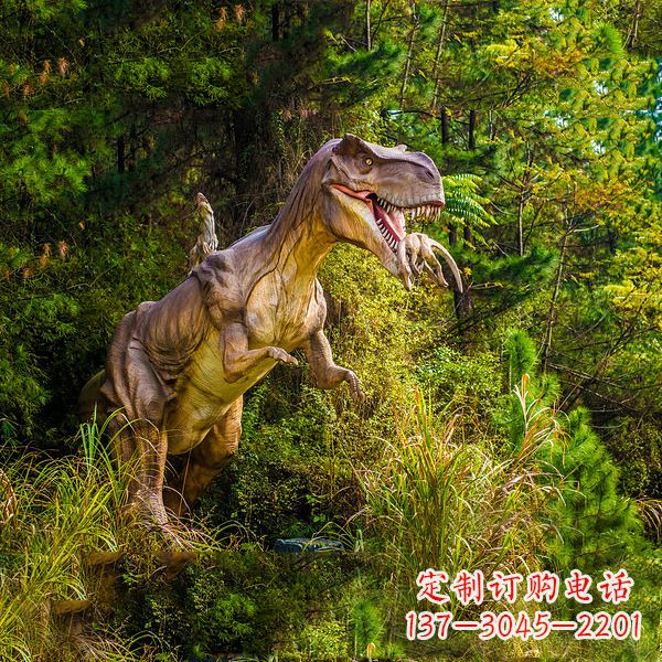 甘肃霸王龙动物园恐龙雕塑