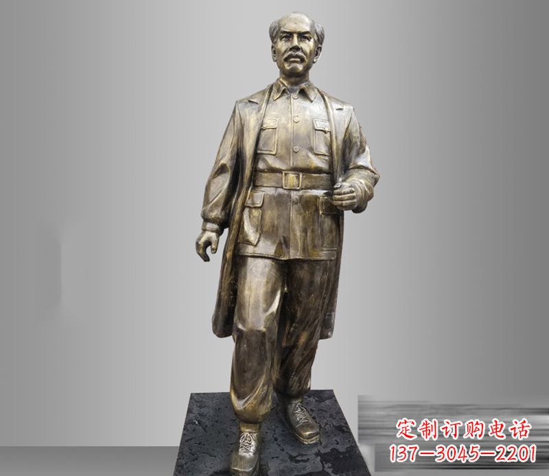 甘肃白求恩纪念铜雕