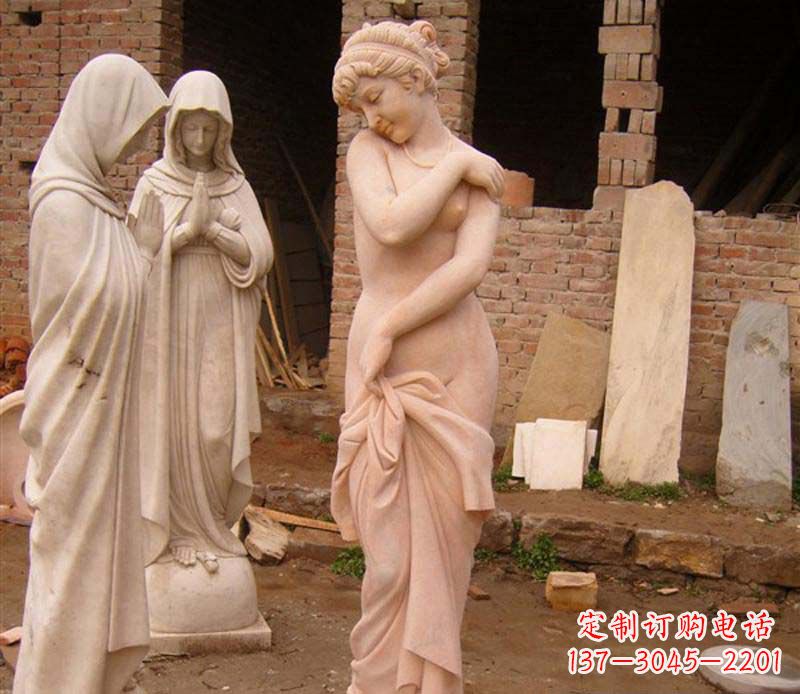 甘肃美丽的女人雕塑