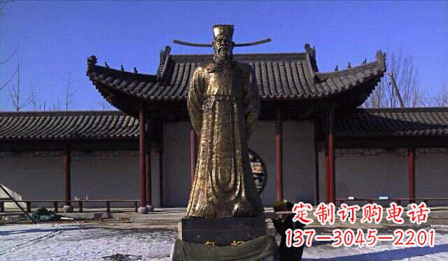 甘肃包拯古代名人铜雕