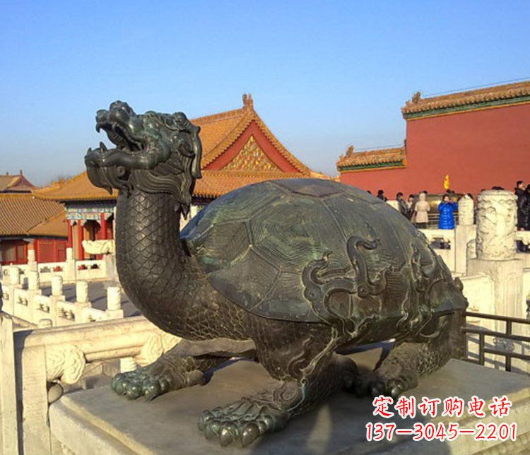 甘肃龙之精髓铜雕摆件