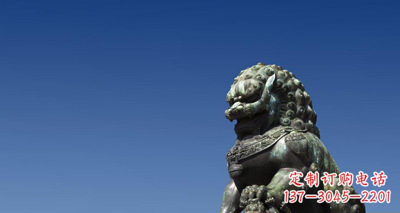 甘肃北京青铜狮子