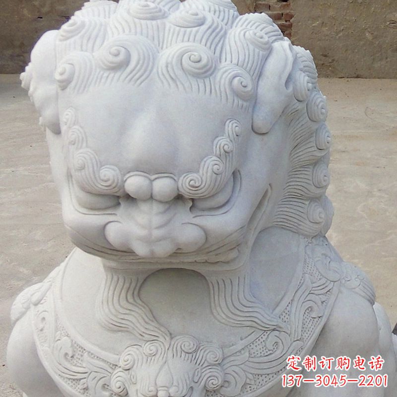 甘肃“狮子之美”展现石雕艺术的精美