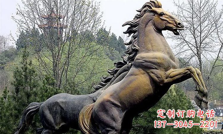 甘肃动物精灵铜雕