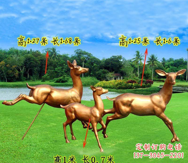 甘肃高端仿铜动物雕塑