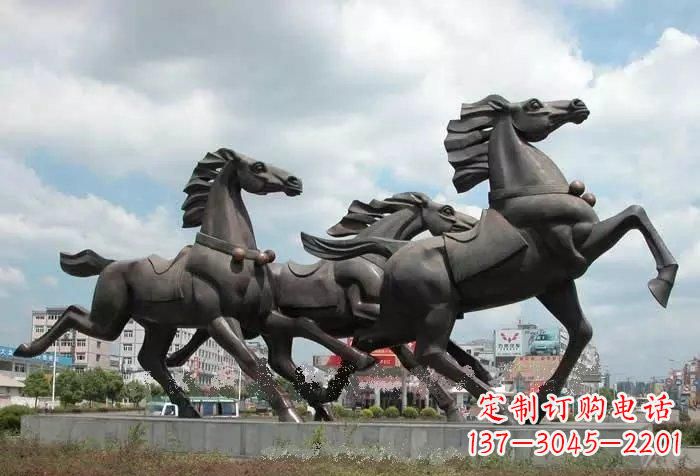 甘肃流动的马雕塑——给你的家居添彩