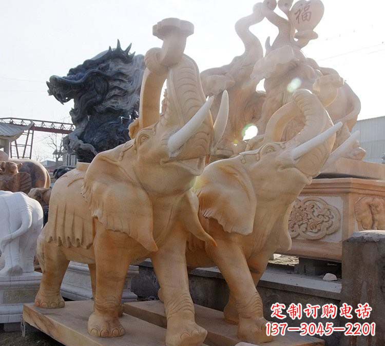 甘肃大象雕刻时光