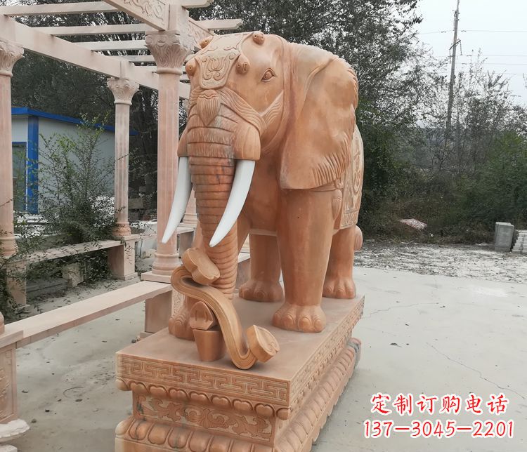 甘肃大象晚霞——传承古老文化的家居艺术品