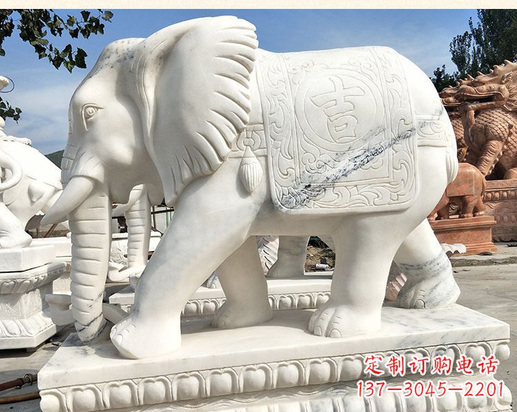 甘肃大象石雕