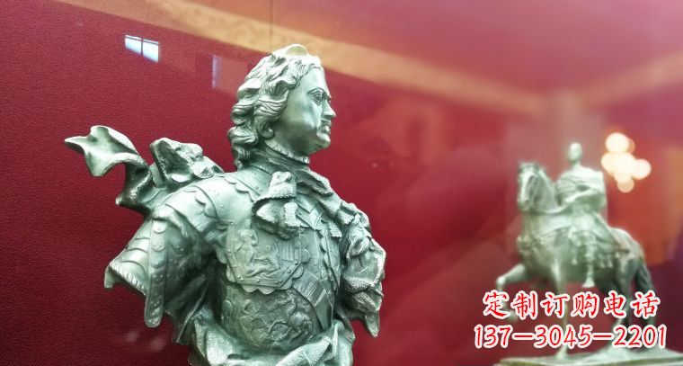 甘肃经典名人铜雕