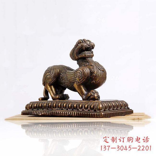 甘肃狴犴雕塑把古老文化的精髓融入现代艺术