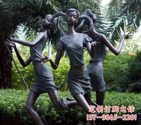 甘肃花篮铜雕