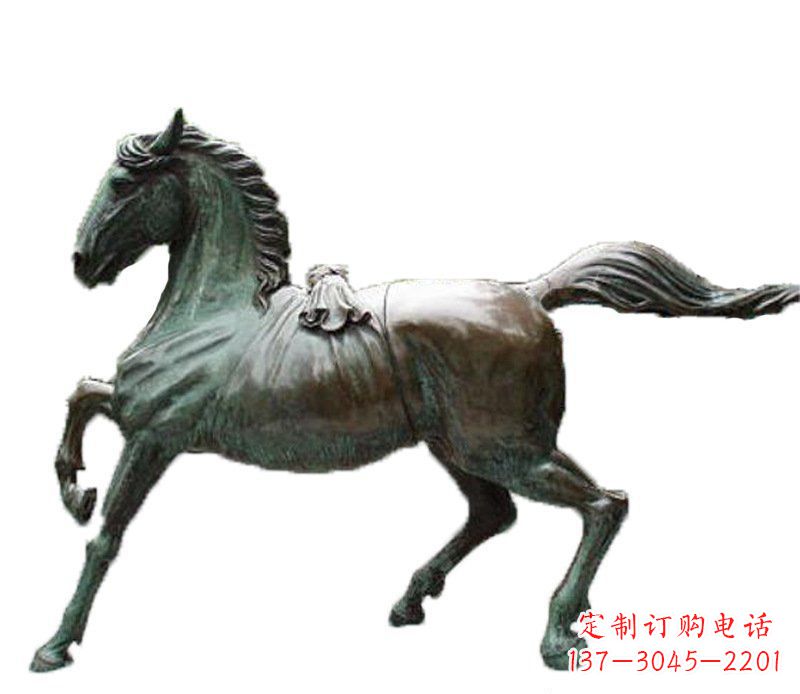 甘肃精致精美的动物铜雕摆件