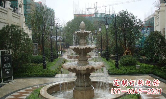 甘肃艺术喷泉石雕