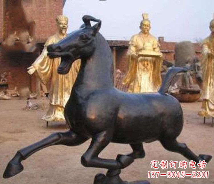 甘肃铜艺动物雕塑