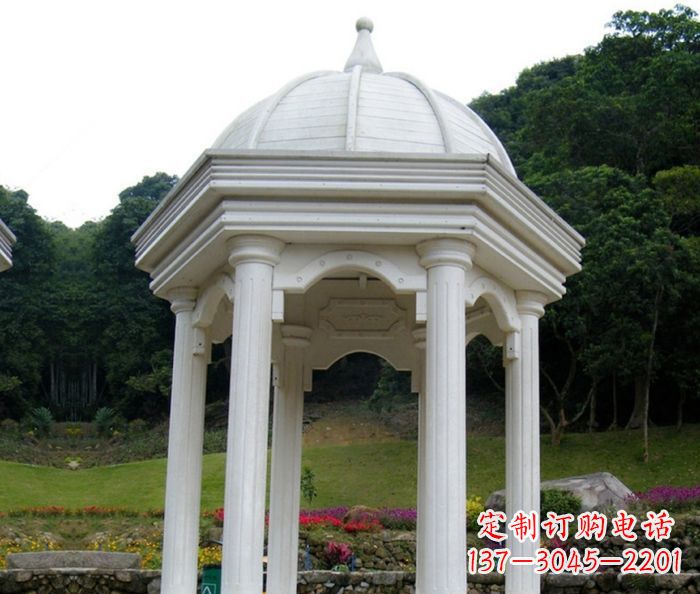 甘肃欧式石雕凉亭,清凉悠然