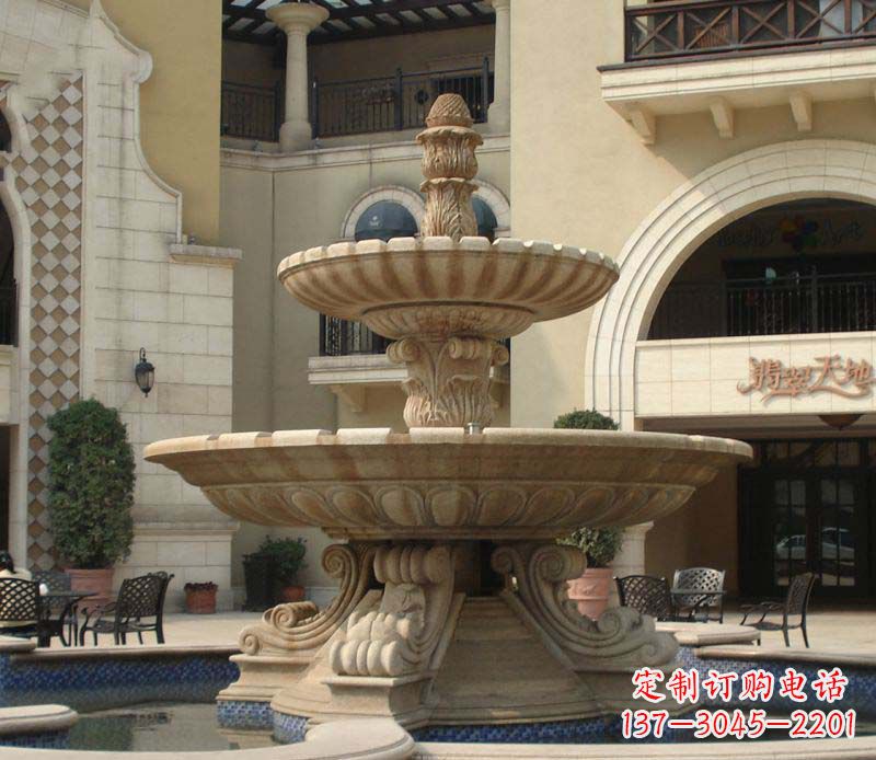 甘肃大型喷泉雕塑精致的园林景观装饰