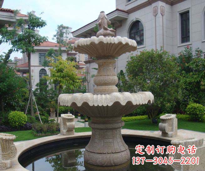 甘肃多层喷泉雕塑