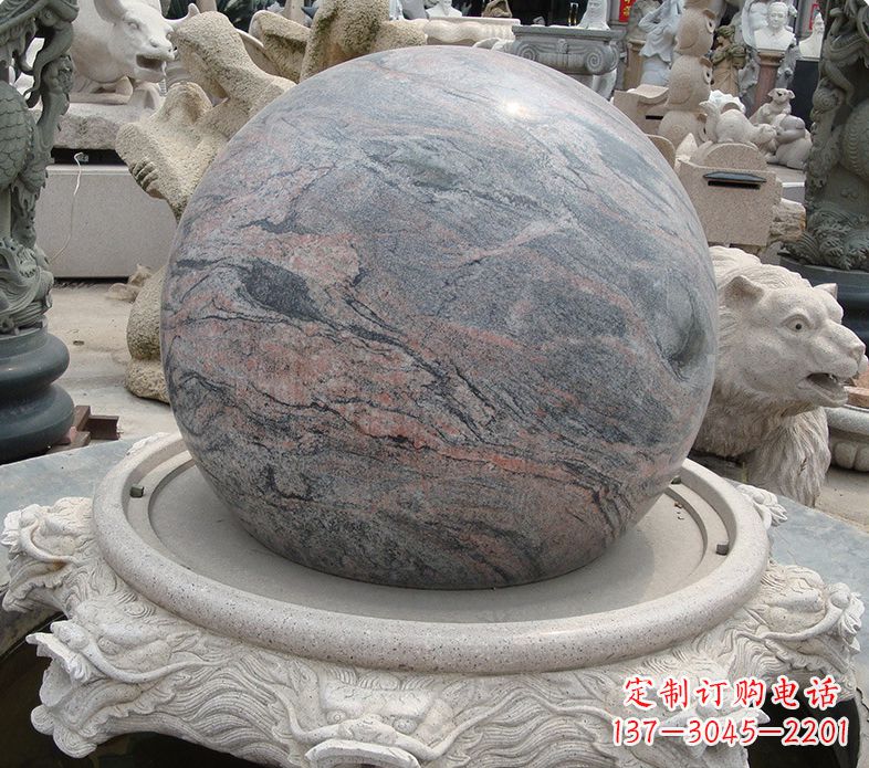 甘肃梦幻石雕喷泉