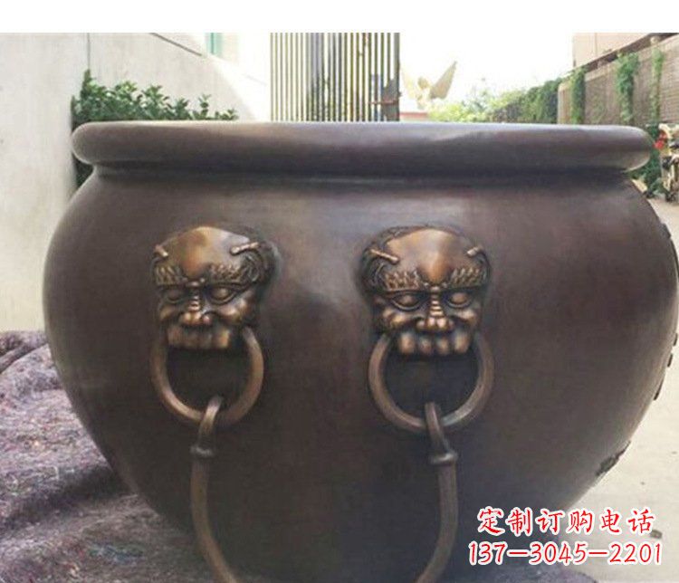 甘肃铜质水缸