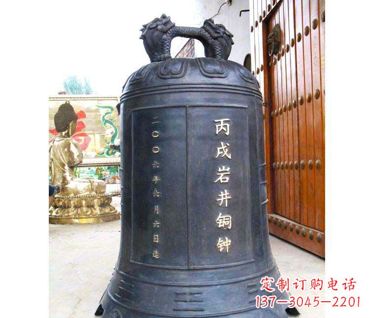 甘肃精致古韵铜钟