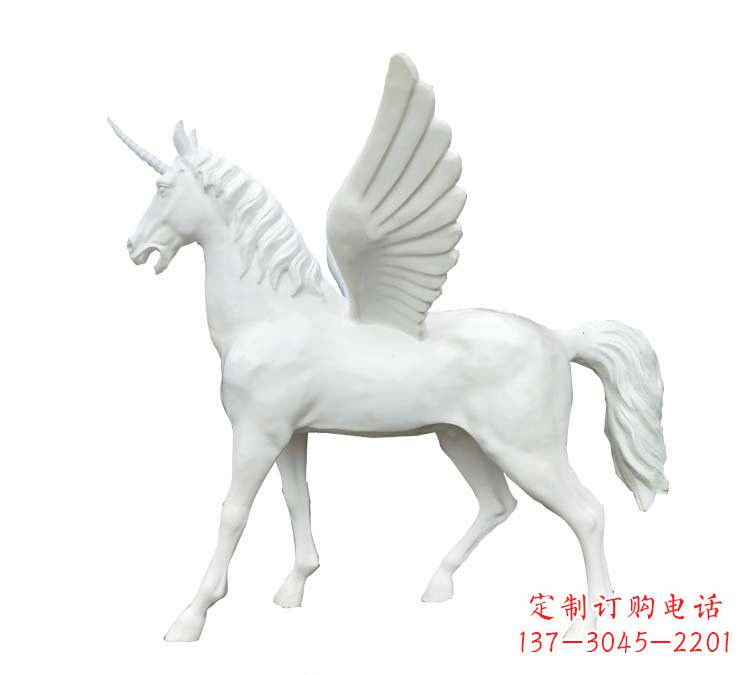 甘肃玻璃钢马雕塑