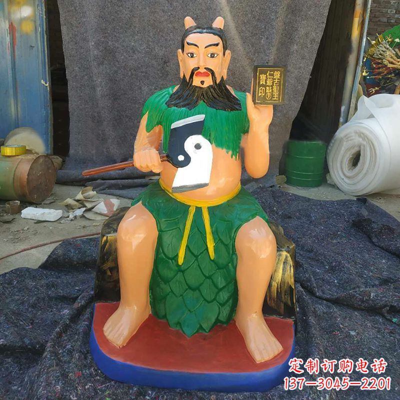 甘肃神农雕像的艺术之美