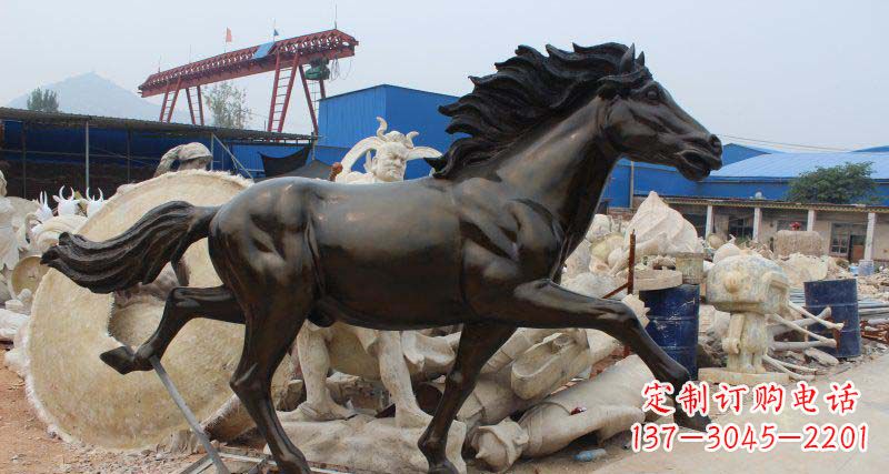 甘肃玻璃钢动物雕塑——精致而又充满动感