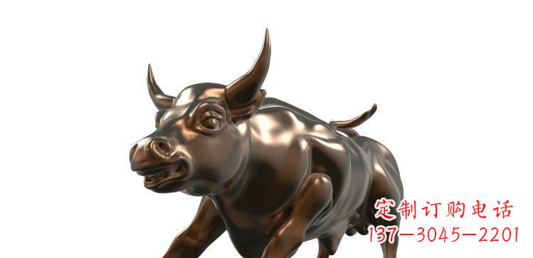 甘肃玻璃钢仿铜牛公园动物雕塑视觉盛宴