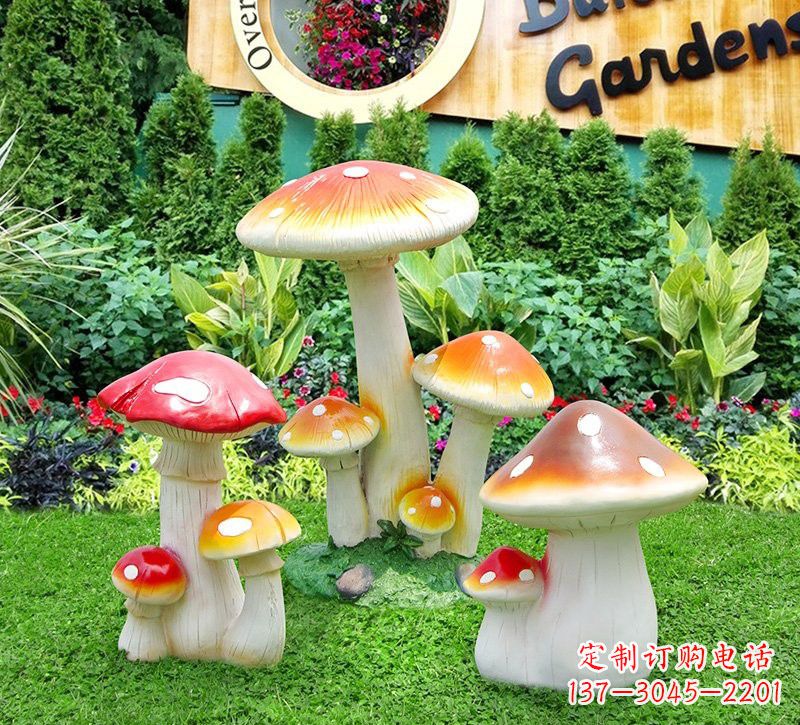 甘肃玻璃钢蘑菇雕塑,艺术之美