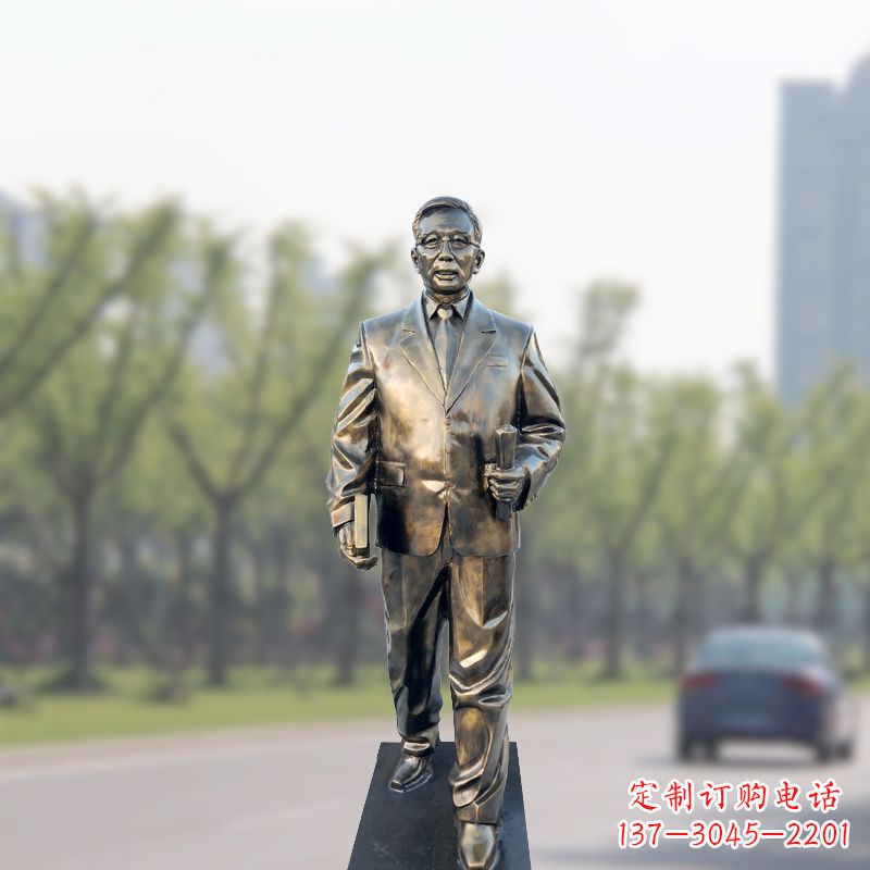 甘肃华罗庚雕塑传承与现代化