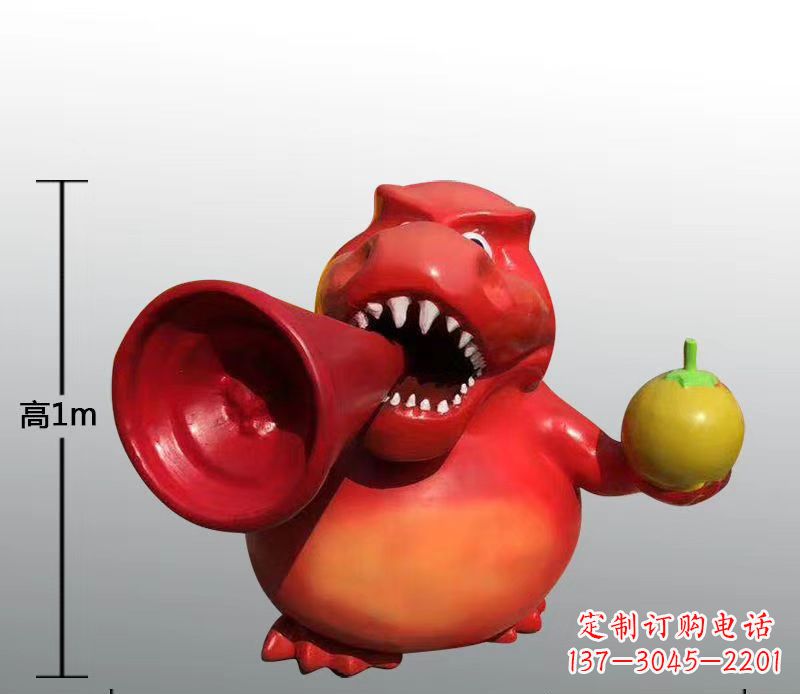 甘肃玻璃钢卡通动物雕塑