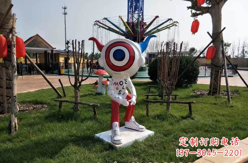 甘肃玻璃钢卡通机器人——雕塑艺术的新灵感