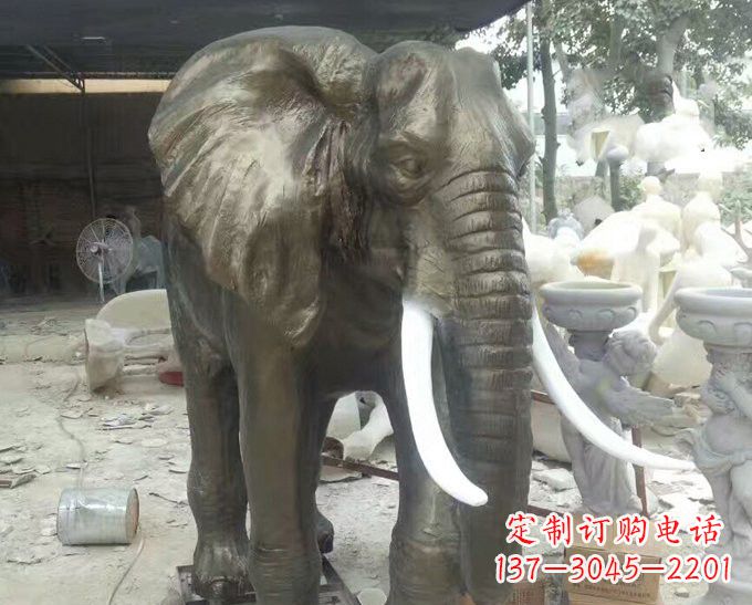 甘肃玻璃钢大象雕塑——一座非凡的雕塑