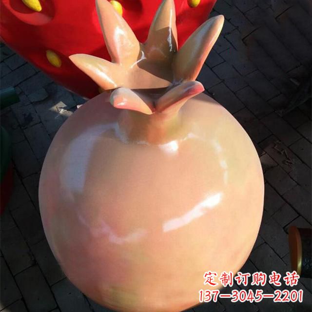 甘肃石榴雕塑绚丽多彩的艺术瑰宝