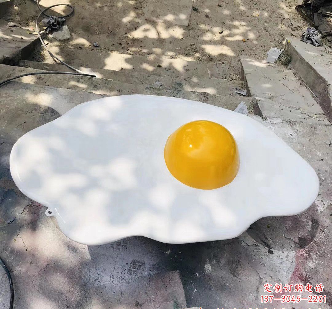 甘肃玻璃钢鸡蛋雕塑——精美绝伦
