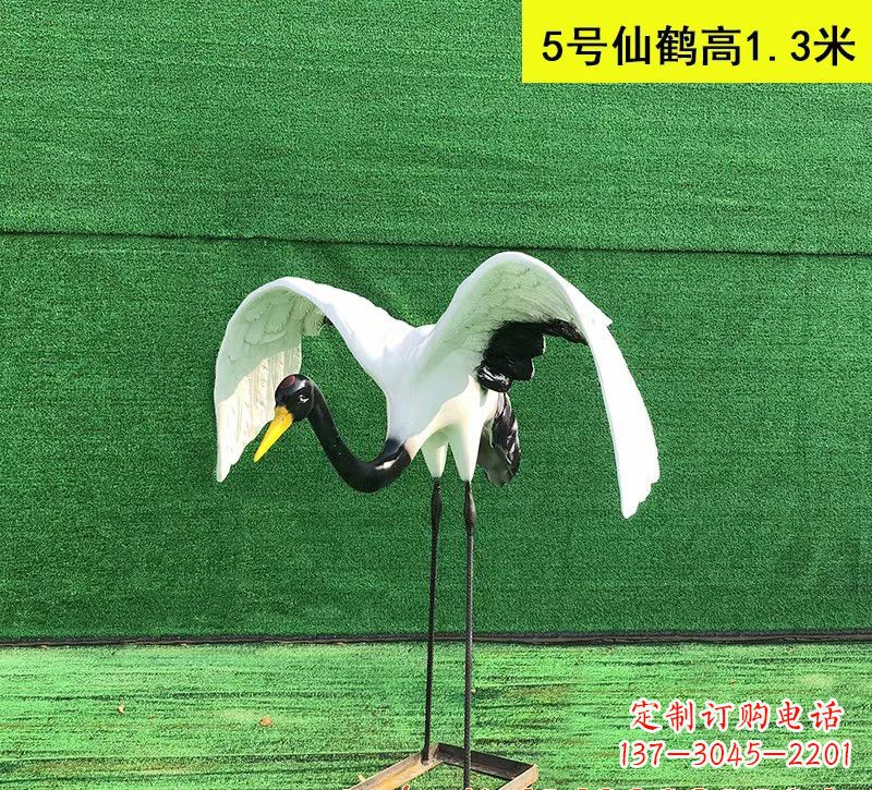 甘肃仙鹤雕塑经典之美