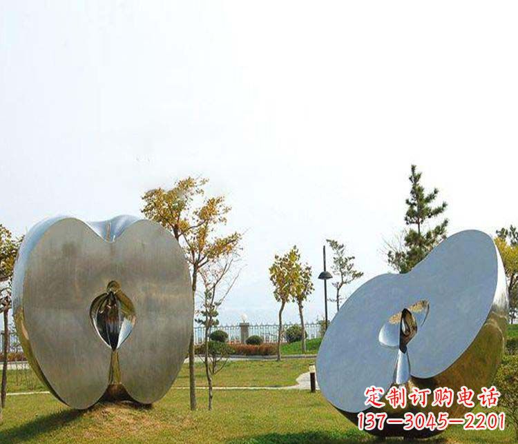 甘肃不锈钢雕刻的苹果
