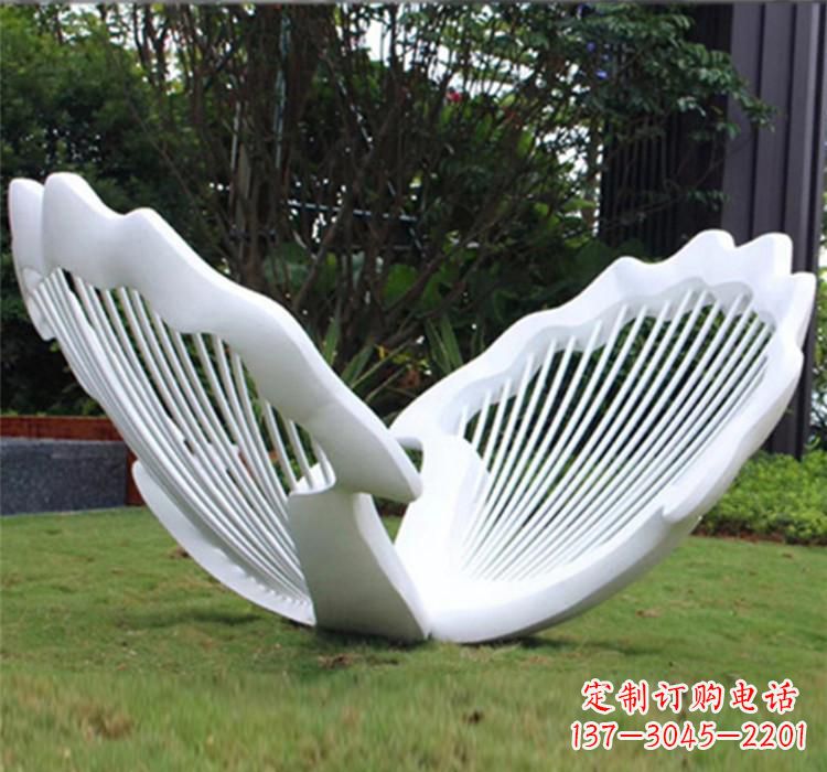 甘肃不锈钢贝壳雕塑艺术精品