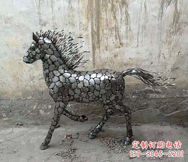 甘肃不锈钢奔马雕塑艺术与自由的象征