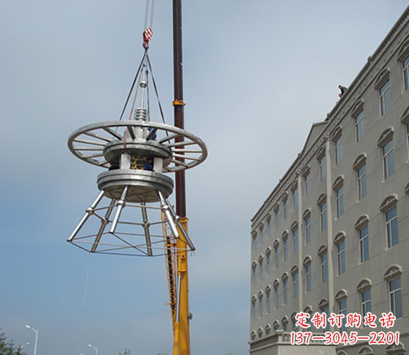 甘肃不锈钢避雷针雕塑一种古老又充满现代感的艺术