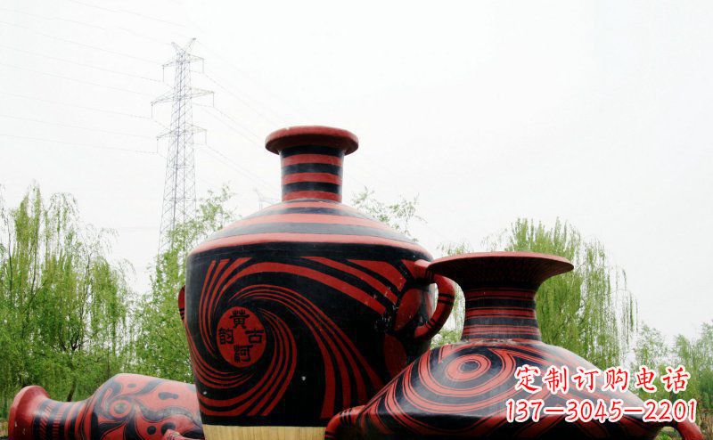 甘肃不锈钢彩色花盆雕塑让空间更加精致