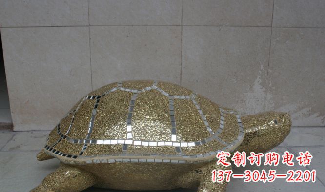 甘肃不锈钢彩银乌龟公园景观雕塑艺术与自然的完美融合