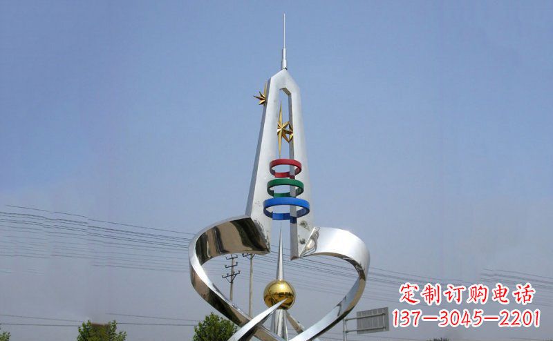 甘肃不锈钢材质的避雷针雕塑
